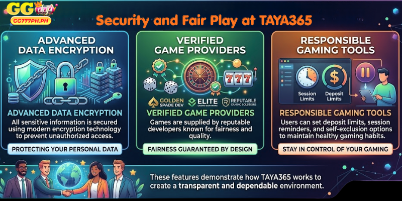 Security and Fair Play at TAYA365